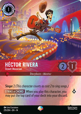 Hector Rivera - Street Musician (Epic) (215/204) [Hyperia City] - The Mythic Store | 24h Order Processing