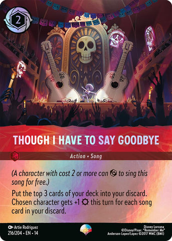 Though I Have to Say Goodbye (Epic) (216/204) [Hyperia City] - The Mythic Store | 24h Order Processing