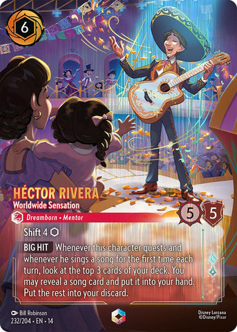 Hector Rivera - Worldwide Sensation (Enchanted) (232/204) [Hyperia City] - The Mythic Store | 24h Order Processing
