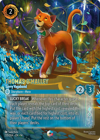 Thomas O'Malley - Savvy Vagabond (Enchanted) (235/204) [Hyperia City] - The Mythic Store | 24h Order Processing