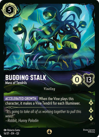 Budding Stalk - Mass of Tendrils (16/37) [Illumineer's Quest: The Great Hunny Rescue] - The Mythic Store | 24h Order Processing
