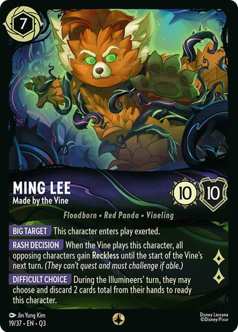 Ming Lee - Made by the Vine (19/37) [Illumineer's Quest: The Great Hunny Rescue] - The Mythic Store | 24h Order Processing