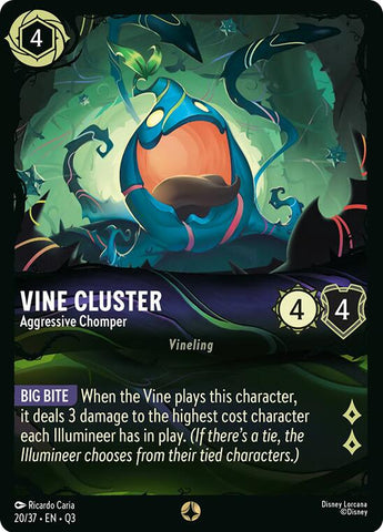 Vine Cluster - Aggressive Chomper (20/37) [Illumineer's Quest: The Great Hunny Rescue] - The Mythic Store | 24h Order Processing