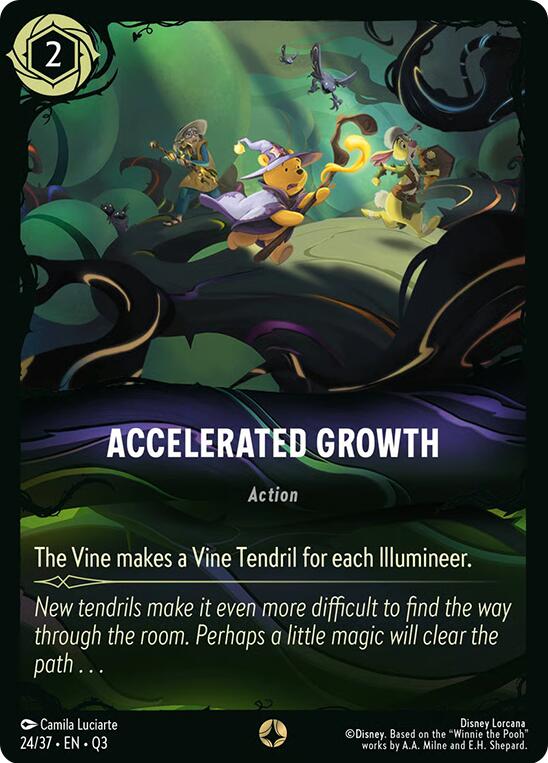 Accelerated Growth (24/37) [Illumineer's Quest: The Great Hunny Rescue] - The Mythic Store | 24h Order Processing