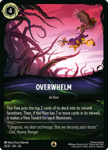 Overwhelm (25/37) [Illumineer's Quest: The Great Hunny Rescue] - The Mythic Store | 24h Order Processing