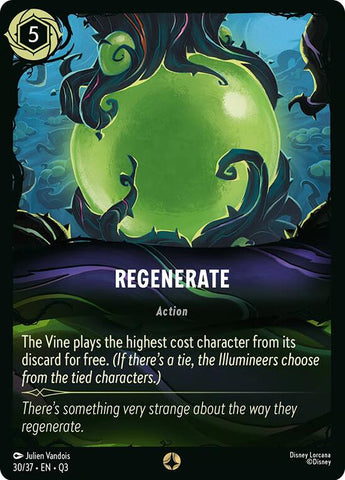 Regenerate (30/37) [Illumineer's Quest: The Great Hunny Rescue] - The Mythic Store | 24h Order Processing