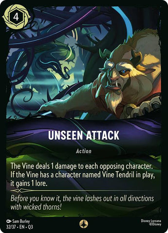 Unseen Attack (32/37) [Illumineer's Quest: The Great Hunny Rescue] - The Mythic Store | 24h Order Processing