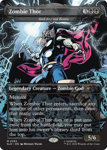 Zombie Thor - God-Eternal Bontu [Secret Lair Drop Series] - The Mythic Store | 24h Order Processing