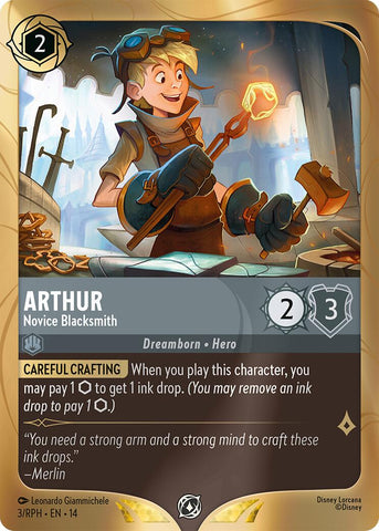 Arthur - Novice Blacksmith (3) [Promo Cards]