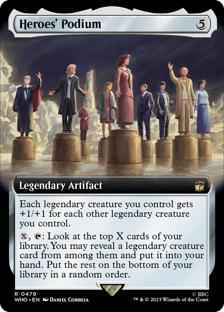 Heroes' Podium (Extended Art) [Doctor Who] - The Mythic Store | 24h Order Processing
