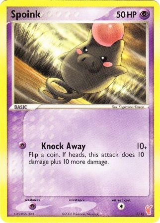 Spoink (7/12) [EX: Trainer Kit 2 - Plusle] - The Mythic Store | 24h Order Processing