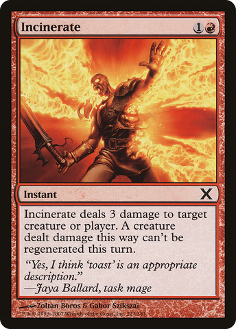 Incinerate [Tenth Edition] - The Mythic Store | 24h Order Processing