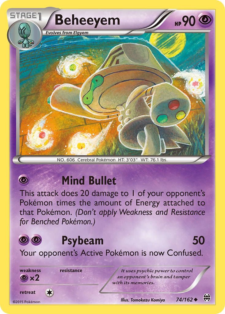 Beheeyem (74/162) [XY: BREAKthrough] - The Mythic Store | 24h Order Processing