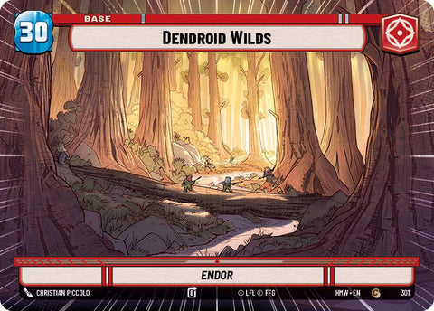 Dendroid Wilds // Shield (301 // t06/05) (Hyperspace) (301 // T06/05) [Homeworlds]