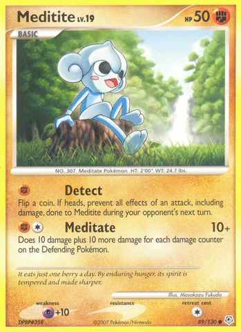 Meditite (89/130) [Diamond & Pearl: Base Set] - The Mythic Store | 24h Order Processing