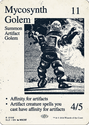 Mycosynth Golem (0108) [Secret Lair x MSCHF: The Zeta Set] - The Mythic Store | 24h Order Processing