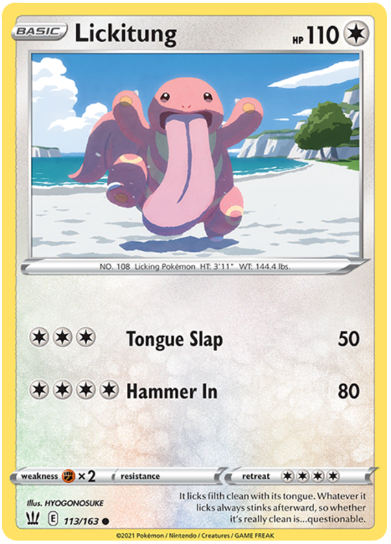 Lickitung (113/163) [Sword & Shield: Battle Styles] - The Mythic Store | 24h Order Processing