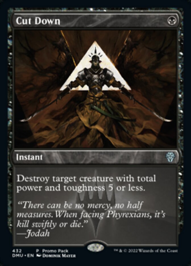 Cut Down (Promo Pack) [Dominaria United Promos] - The Mythic Store | 24h Order Processing