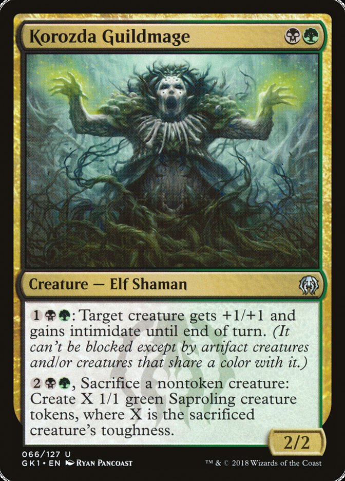 Korozda Guildmage [Guilds of Ravnica Guild Kit] - The Mythic Store | 24h Order Processing