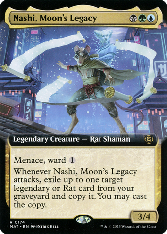 Nashi, Moon's Legacy (Extended Art) [March of the Machine: The Aftermath] - The Mythic Store | 24h Order Processing