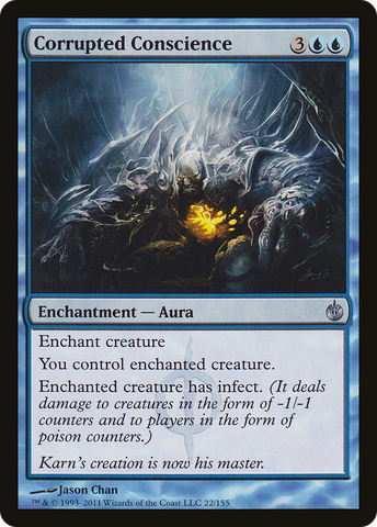 Corrupted Conscience [Mirrodin Besieged] - The Mythic Store | 24h Order Processing