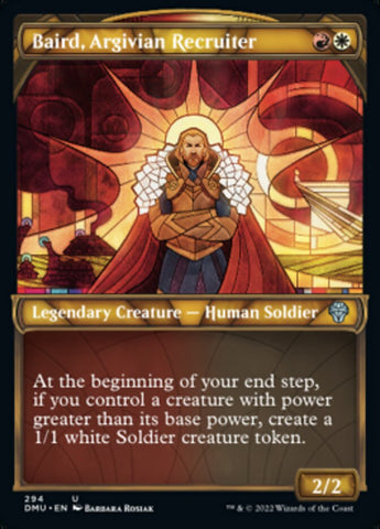 Baird, Argivian Recruiter (Showcase) [Dominaria United] - The Mythic Store | 24h Order Processing