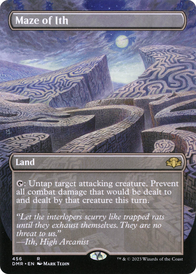 Maze of Ith (Borderless Alternate Art) [Dominaria Remastered] - The Mythic Store | 24h Order Processing