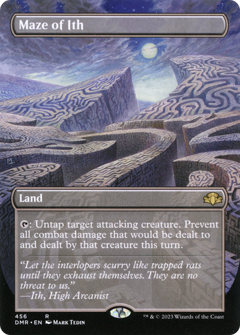 Maze of Ith (Borderless Alternate Art) [Dominaria Remastered] - The Mythic Store | 24h Order Processing