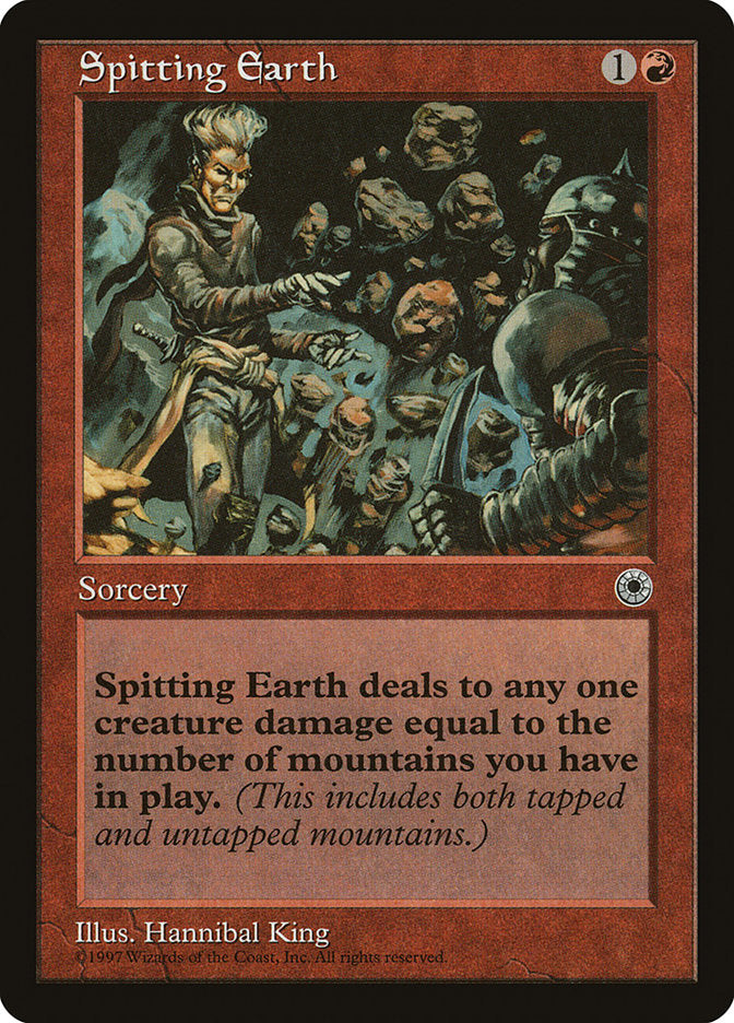 Spitting Earth [Portal] - The Mythic Store | 24h Order Processing