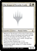 The Keeper of Favorite Cards (3/5/2026) [Unknown Event] - The Mythic Store | 24h Order Processing