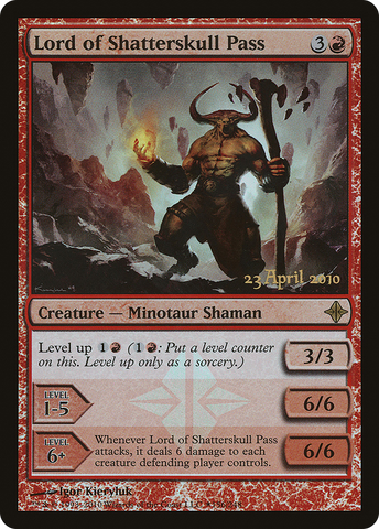 Lord of Shatterskull Pass [Rise of the Eldrazi Prerelease Promos] - The Mythic Store | 24h Order Processing