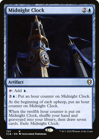 Midnight Clock [Commander Legends: Battle for Baldur's Gate] - The Mythic Store | 24h Order Processing