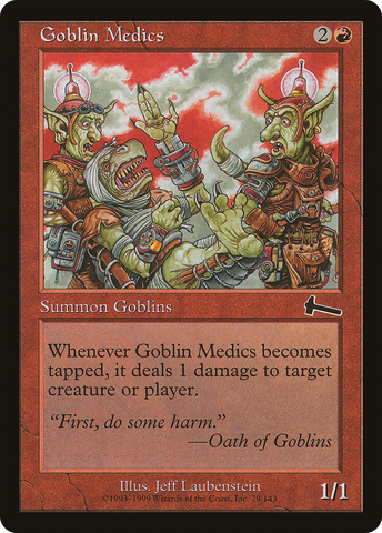 Goblin Medics [Urza's Legacy] - The Mythic Store | 24h Order Processing