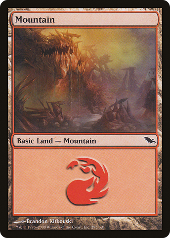 Mountain (295) [Shadowmoor] - The Mythic Store | 24h Order Processing