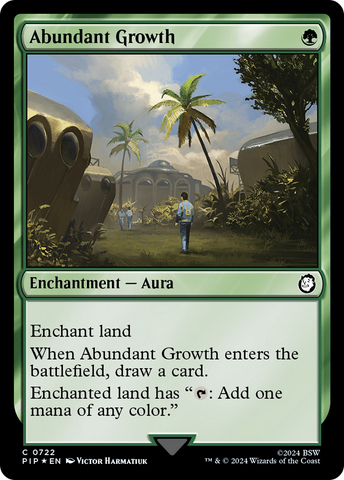 Abundant Growth (Surge Foil) [Fallout] - The Mythic Store | 24h Order Processing