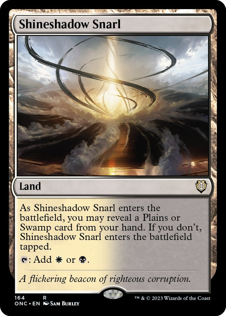 Shineshadow Snarl [Phyrexia: All Will Be One Commander] - The Mythic Store | 24h Order Processing