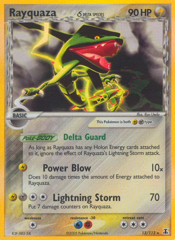Rayquaza (13/113) (Delta Species) [EX: Delta Species] - The Mythic Store | 24h Order Processing