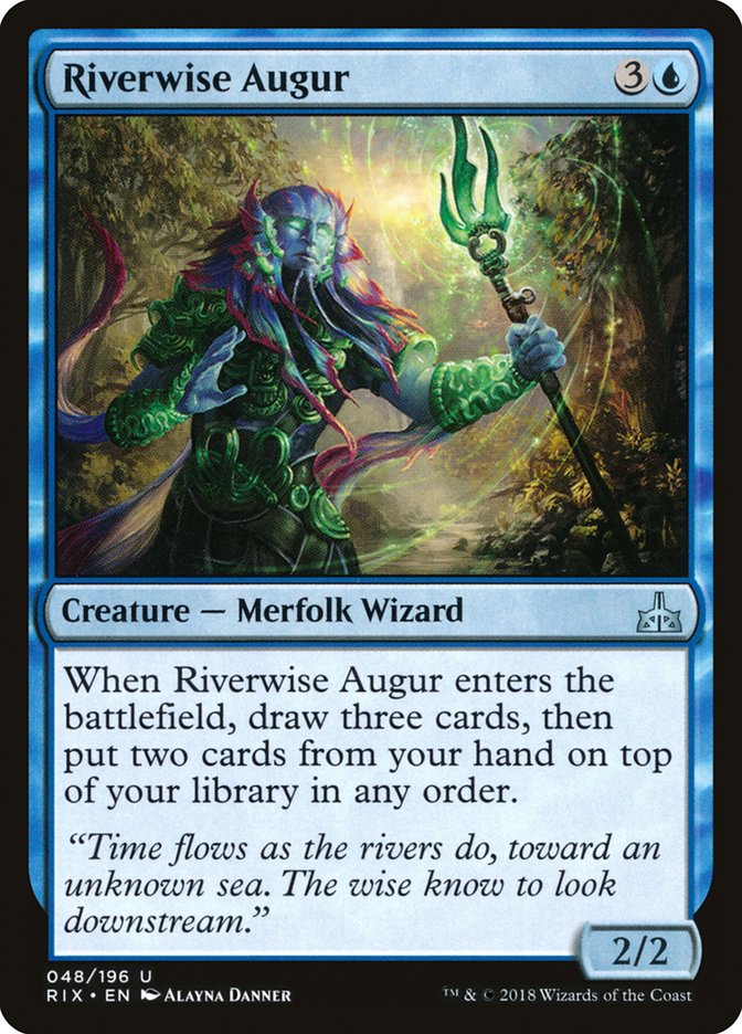 Riverwise Augur [Rivals of Ixalan] - The Mythic Store | 24h Order Processing