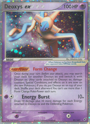 Deoxys ex (97/107) [EX: Deoxys] - The Mythic Store | 24h Order Processing