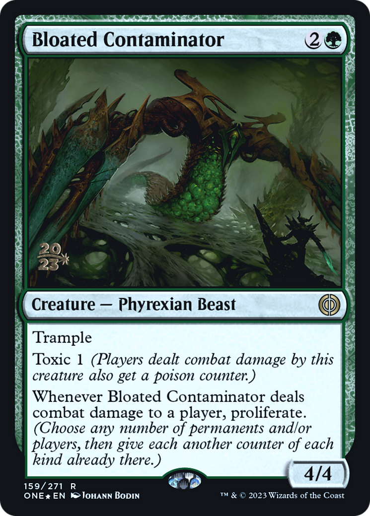 Bloated Contaminator [Phyrexia: All Will Be One Prerelease Promos] - The Mythic Store | 24h Order Processing
