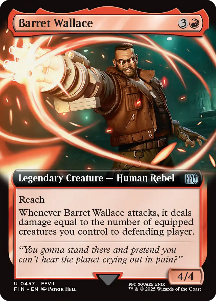 Barret Wallace (Extended Art) [FINAL FANTASY] - The Mythic Store | 24h Order Processing