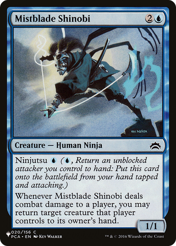Mistblade Shinobi [The List] - The Mythic Store | 24h Order Processing