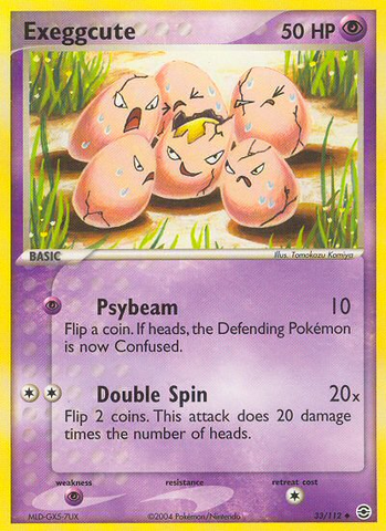 Exeggcute (33/112) [EX: FireRed & LeafGreen] - The Mythic Store | 24h Order Processing