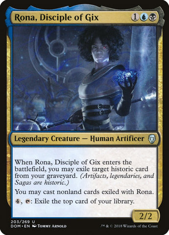 Rona, Disciple of Gix [Dominaria] - The Mythic Store | 24h Order Processing