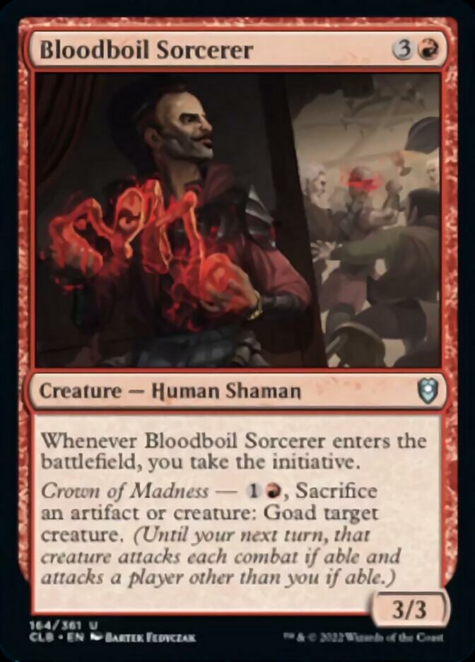 Bloodboil Sorcerer [Commander Legends: Battle for Baldur's Gate] - The Mythic Store | 24h Order Processing