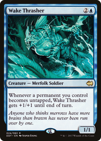 Wake Thrasher [Duel Decks: Merfolk vs. Goblins] - The Mythic Store | 24h Order Processing