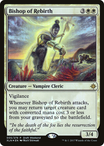 Bishop of Rebirth (Draft Weekend) [Ixalan Promos] - The Mythic Store | 24h Order Processing