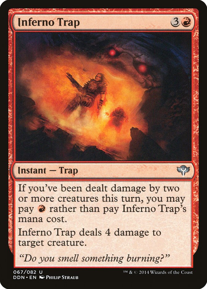 Inferno Trap [Duel Decks: Speed vs. Cunning] - The Mythic Store | 24h Order Processing