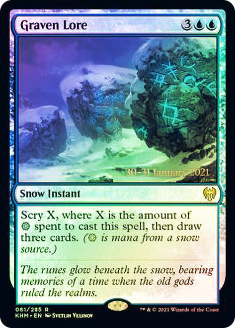 Graven Lore [Kaldheim Prerelease Promos] - The Mythic Store | 24h Order Processing