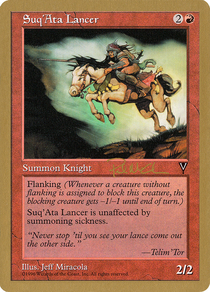 Suq'Ata Lancer (Paul McCabe) [World Championship Decks 1997] - The Mythic Store | 24h Order Processing
